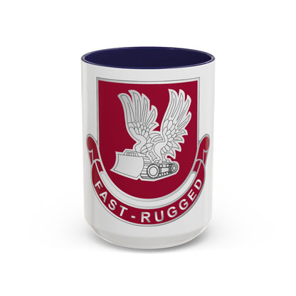 365 Engineer Battalion (U.S. Army) Accent Coffee Mug
