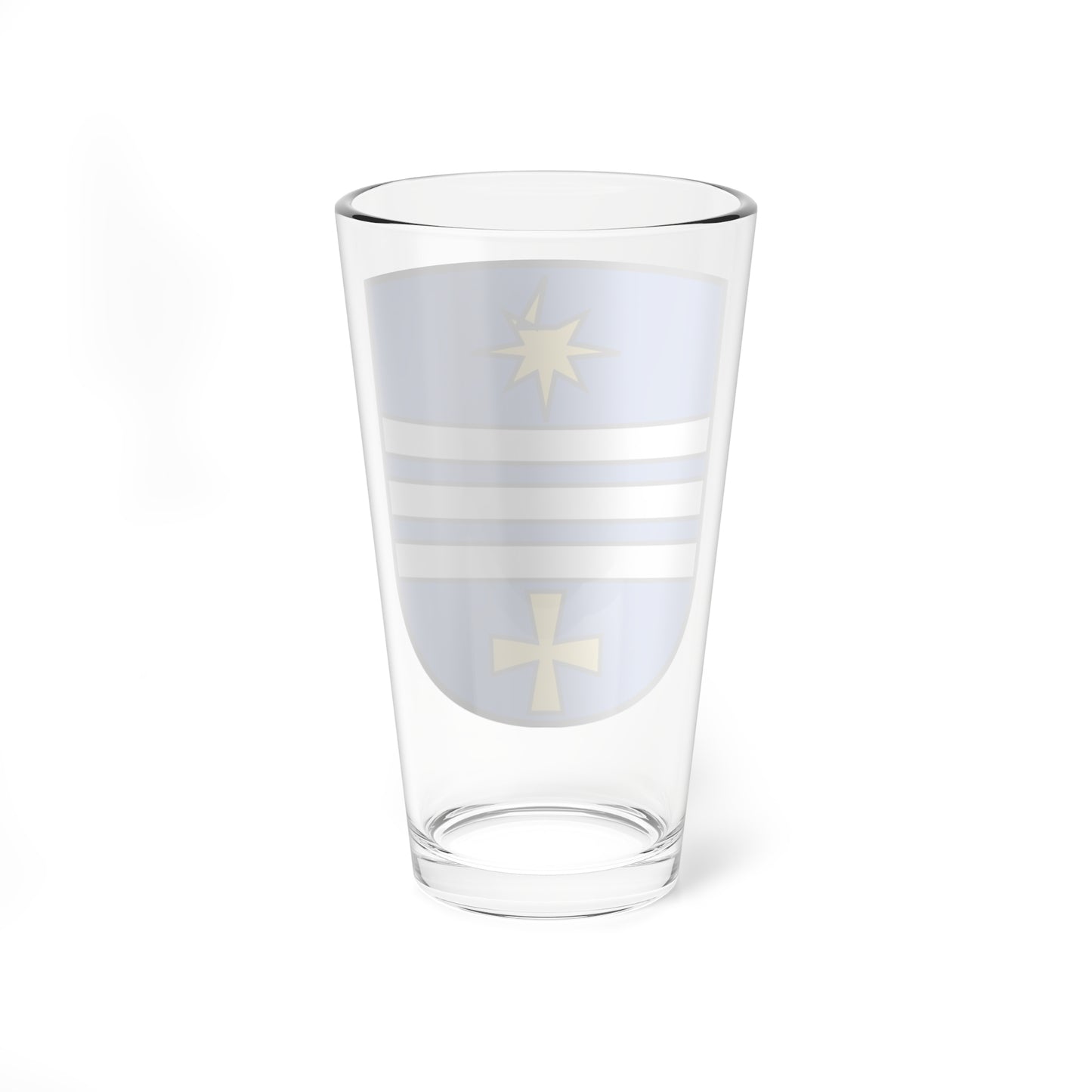 Dobrovelychkivka Raion coat of arms lesser (Ukraine) (Coat of Arms) Pint Glass 16oz