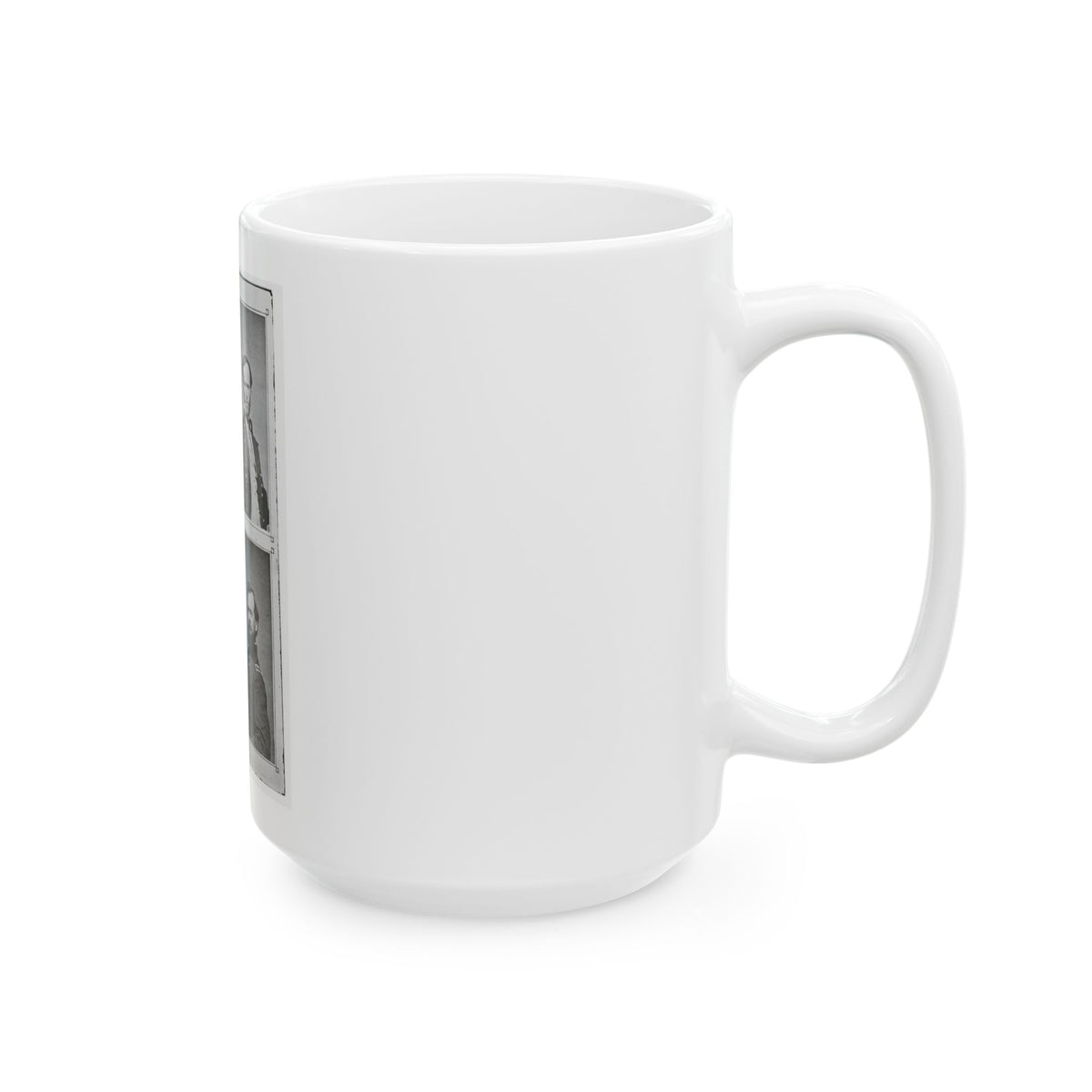 Grant, Sherman, Thomas, And Mcpherson (U.S. Civil War) White Coffee Mug