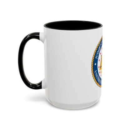 USCG Judge Advocate General (U.S. Coast Guard) Accent Coffee Mug