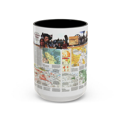 USA - Northern Plains 2 (1986) (Map) Accent Coffee Mug