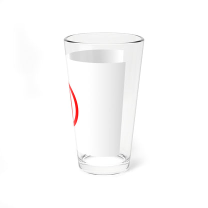 Flag of Yugawara Kanagawa (Japan) Pint Glass 16oz