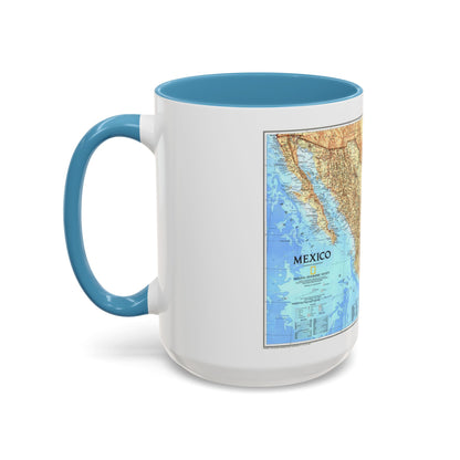North America - Mexico (1994) (Map) Accent Coffee Mug