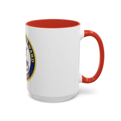 USCGC Robert Ward WPC 1130 (U.S. Coast Guard) Accent Coffee Mug