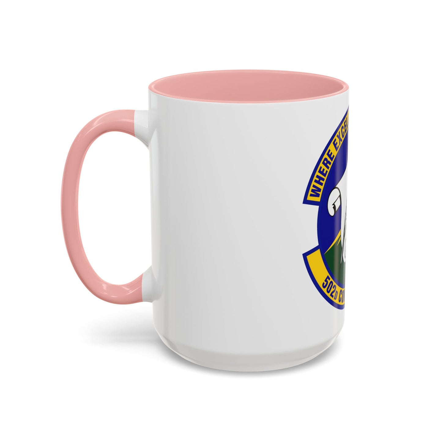 502d Contracting Squadron (U.S. Air Force) Accent Coffee Mug