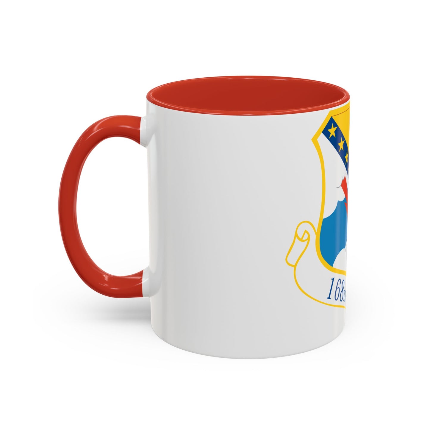 168th Wing emblem (U.S. Air Force) Accent Coffee Mug