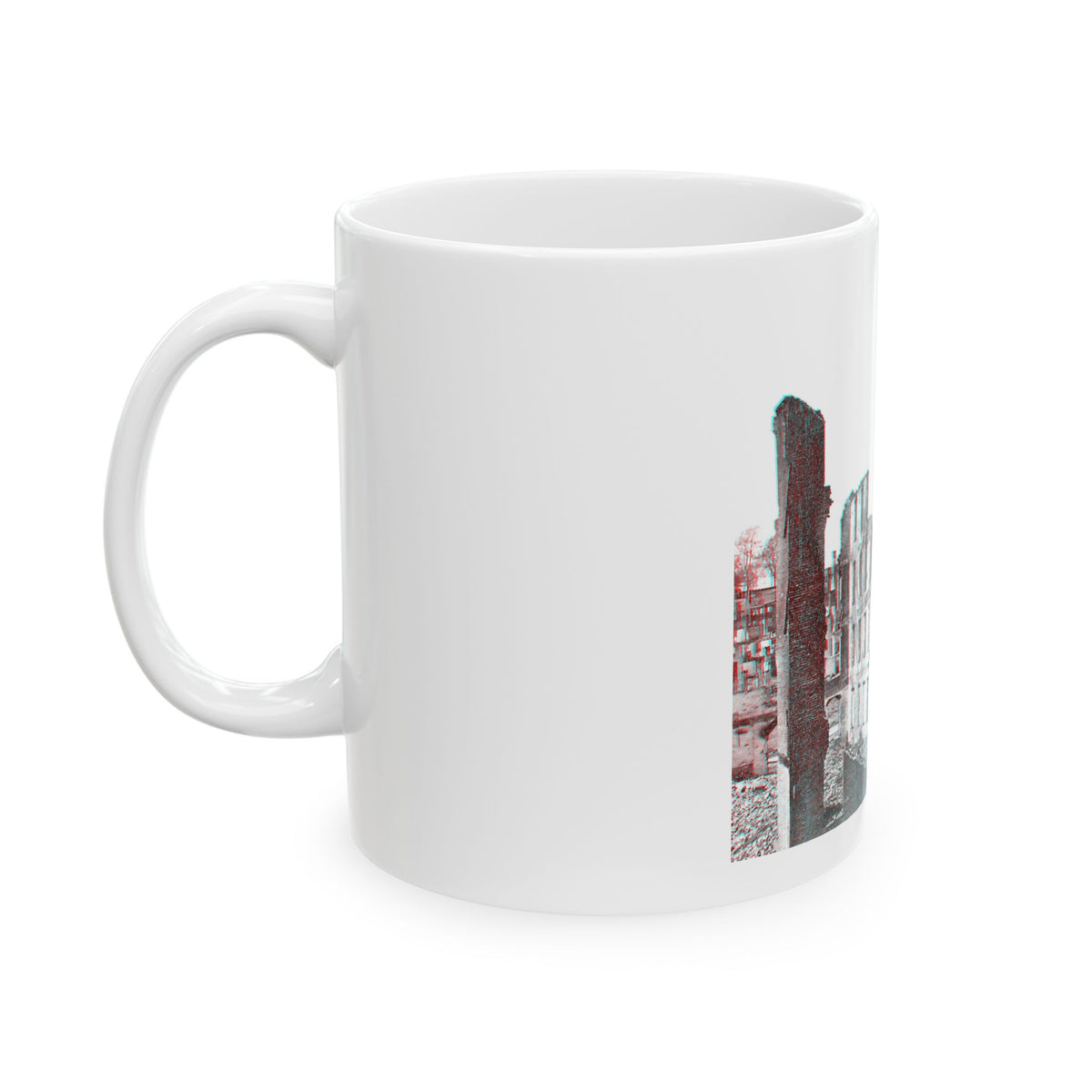 View From The Petersburg Railroad Depot, Richmond, Va., During The Civil War (U.S. Civil War) White Coffee Mug