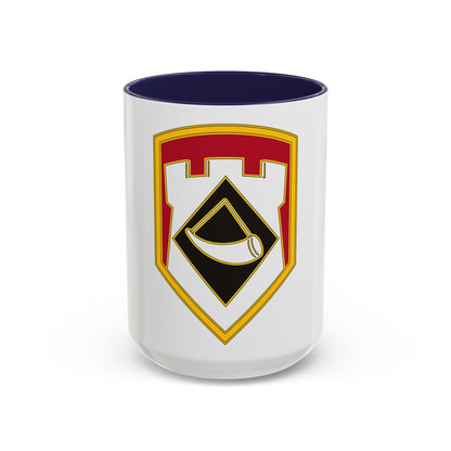 111 Engineer Brigade (U.S. Army) Accent Coffee Mug
