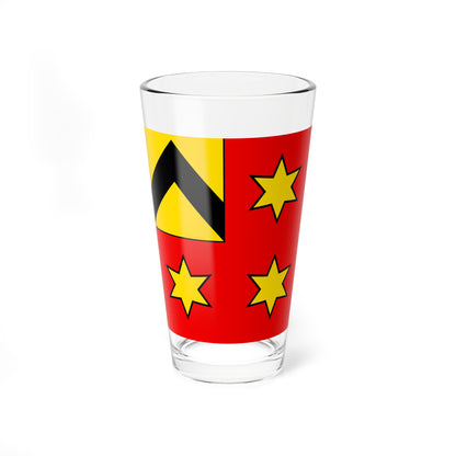 CHE Rufenacht BE Flag (Switzerland) Pint Glass 16oz