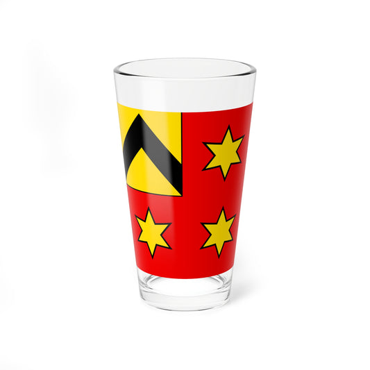 CHE Rufenacht BE Flag (Switzerland) Pint Glass 16oz