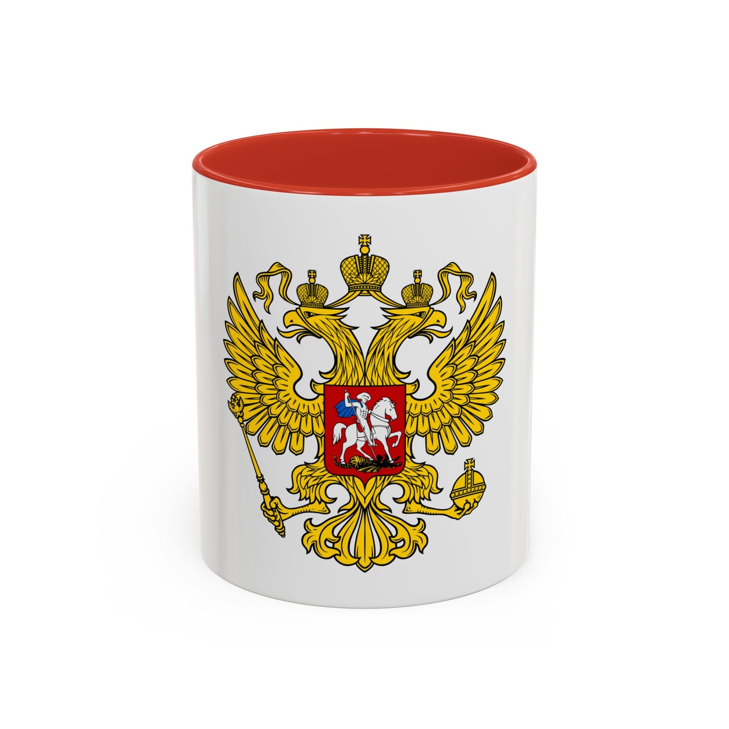 Coat of Arms of the Russian Federation 2 - Accent Coffee Mug