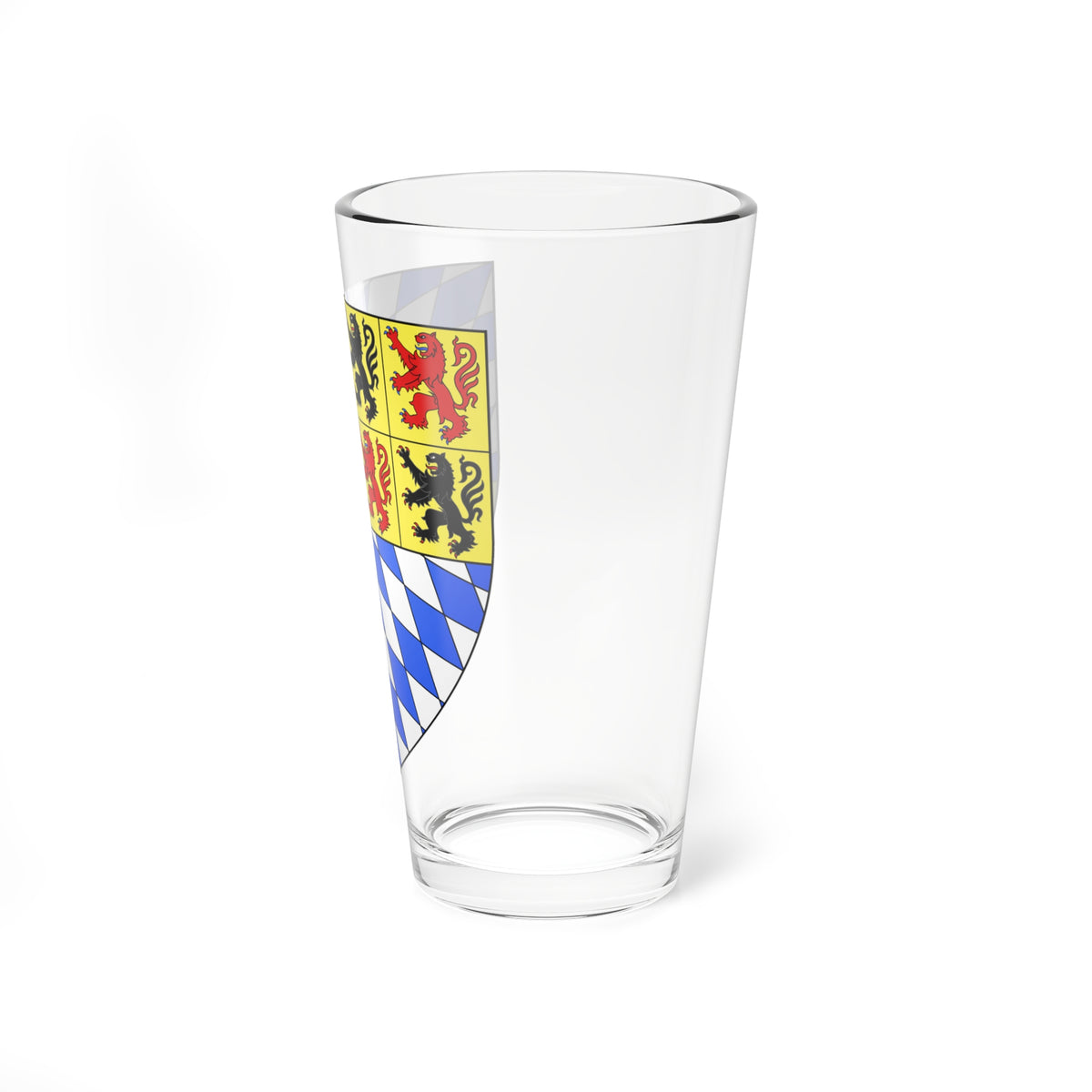 Hainaut-Bavaria Arms (Germany) (Coat of Arms) Pint Glass 16oz