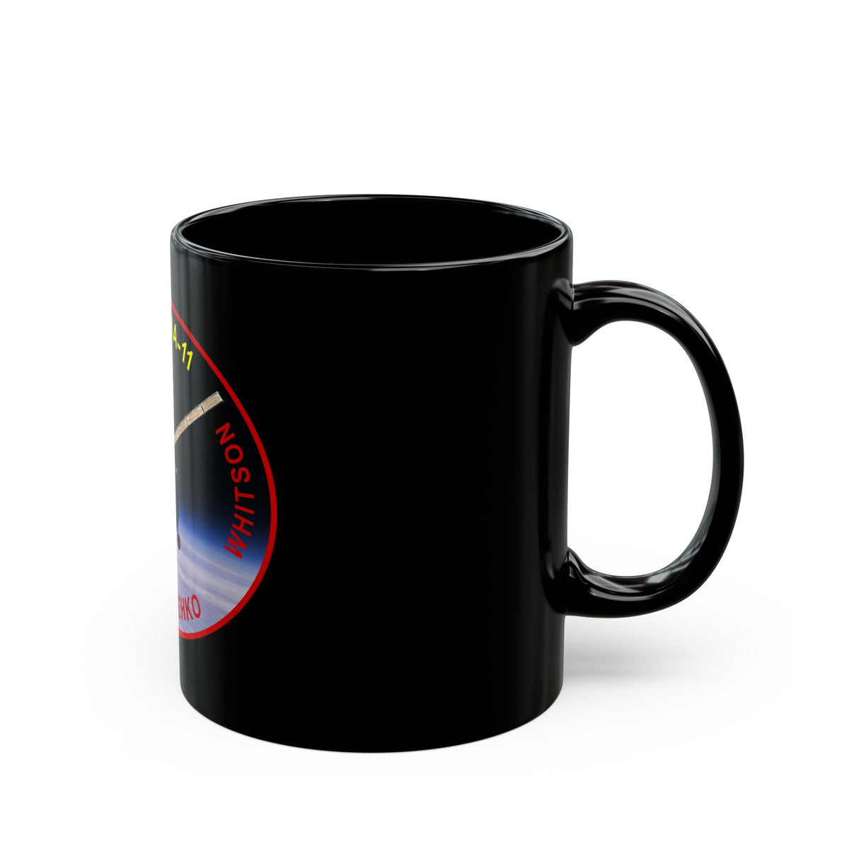 Soyuz TMA-11 (Soyuz Programme) Black Coffee Mug
