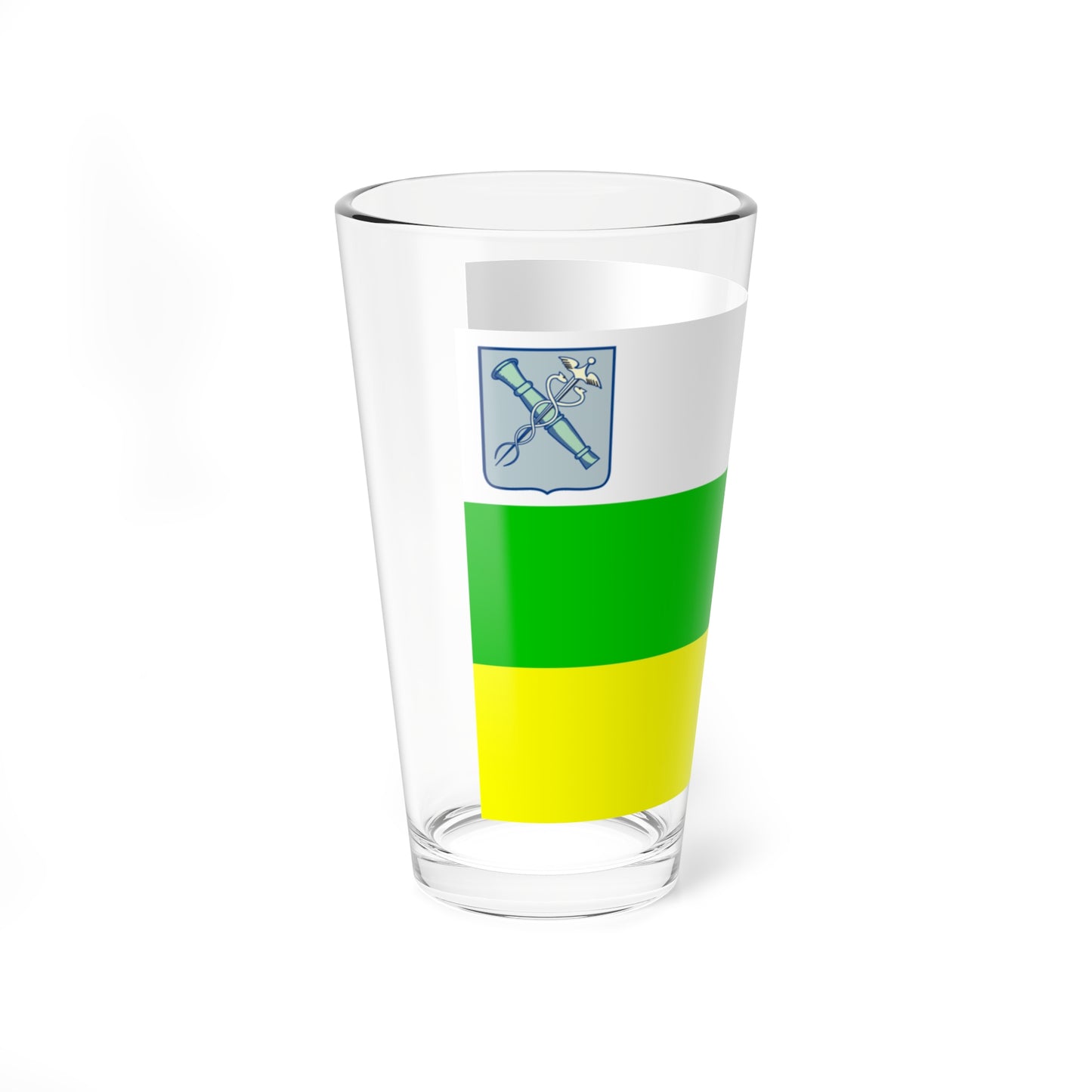 Flag Novozybkova Bryanskaya oblast (Russia) Pint Glass 16oz