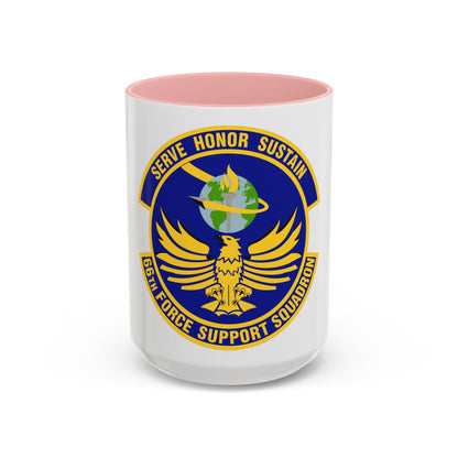 66th Force Support Squadron (U.S. Air Force) Accent Coffee Mug