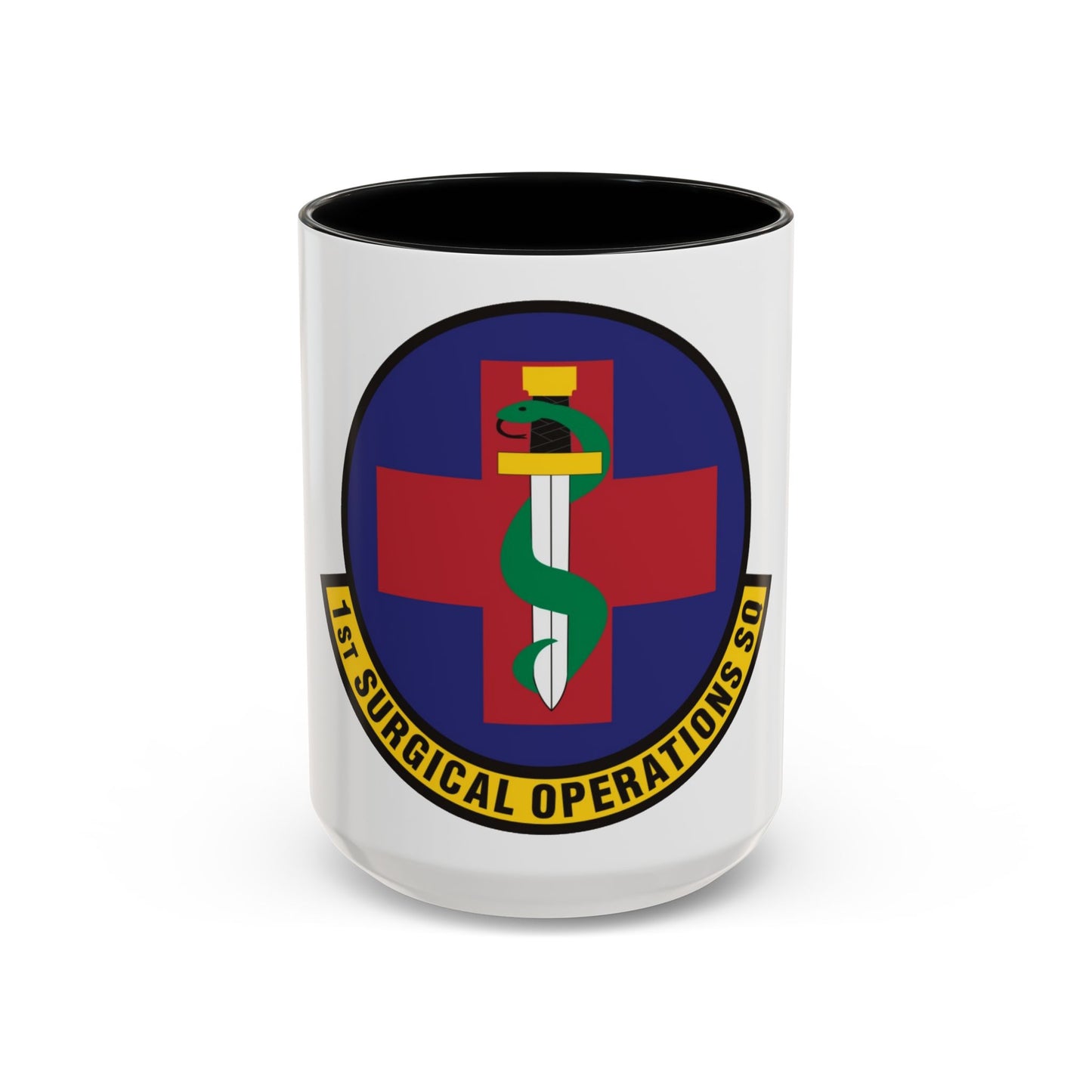1st Surgical Operations Squadron (U.S. Air Force) Accent Coffee Mug