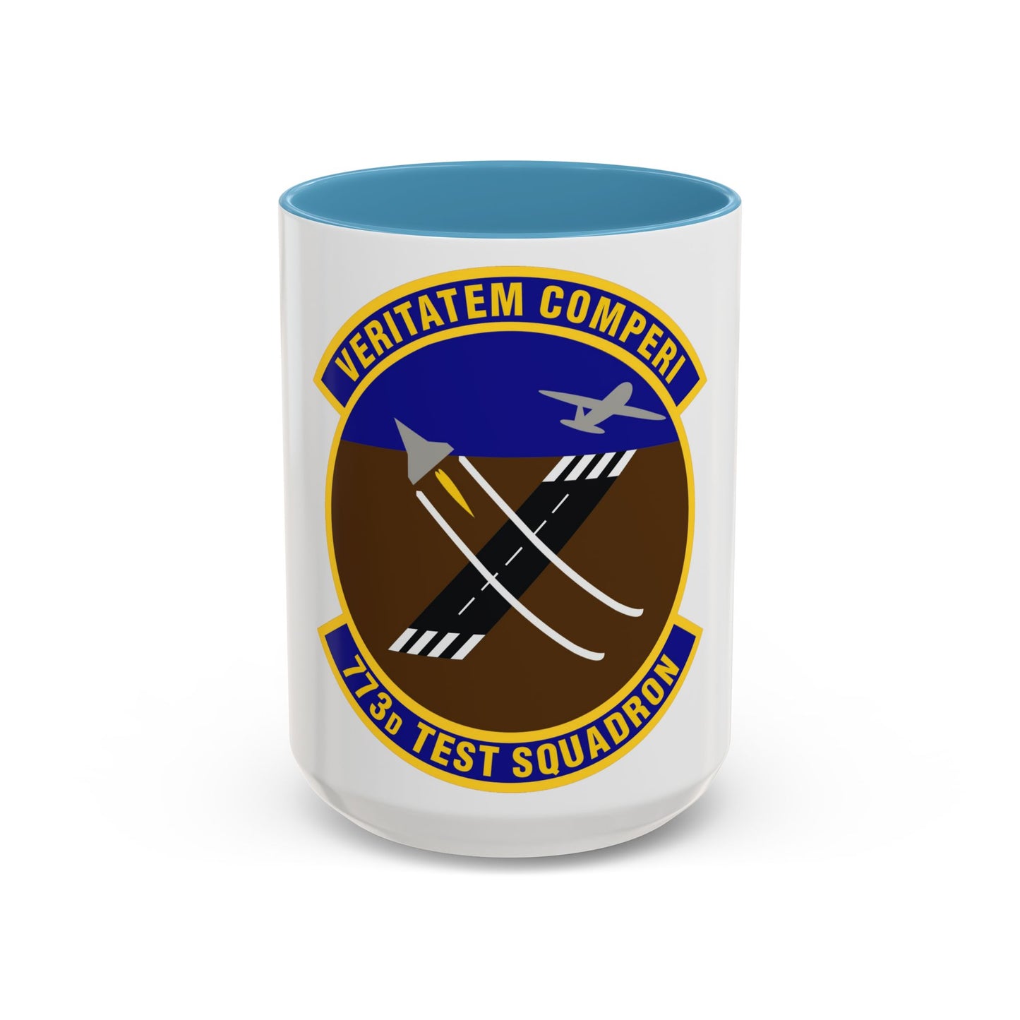 773 Test Squadron AFMC (U.S. Air Force) Accent Coffee Mug