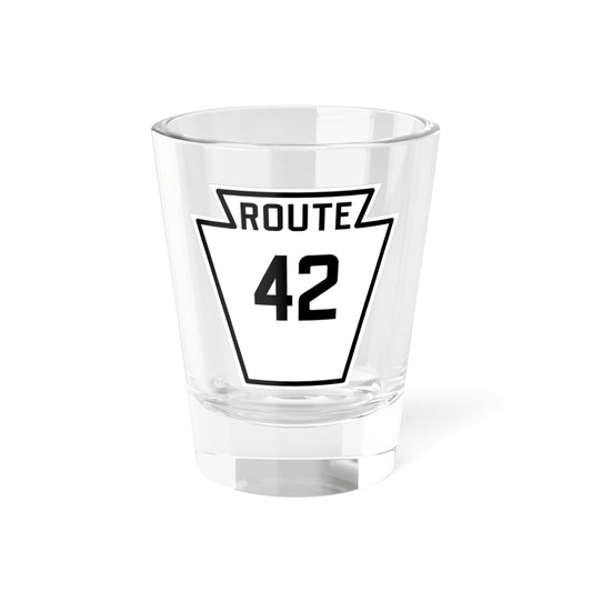 PA-42 1926 (Pennsylvania) (Road Sign) Shot Glass 1.5oz
