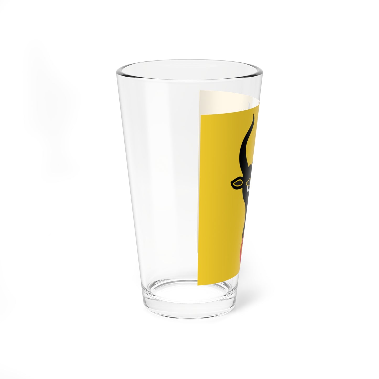 Flag of Canton of Uri alt (Switzerland) Pint Glass 16oz