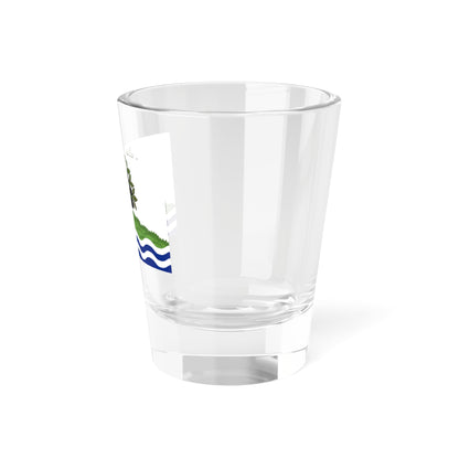 Flag of Worcestershire UK - Shot Glass 1.5oz