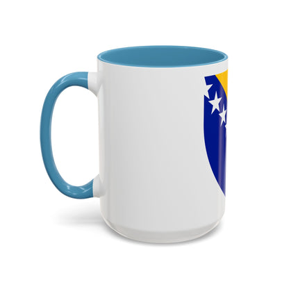 Coat of arms of Bosnia and Herzegovina - Accent Coffee Mug