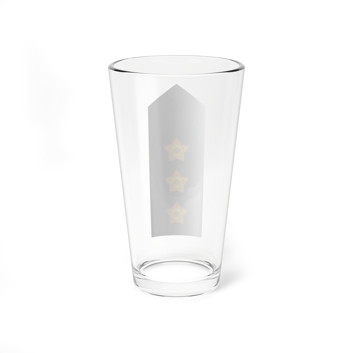 09. Myanmar Army CAPT (Myanmar) (Military Rank) Pint Glass 16oz