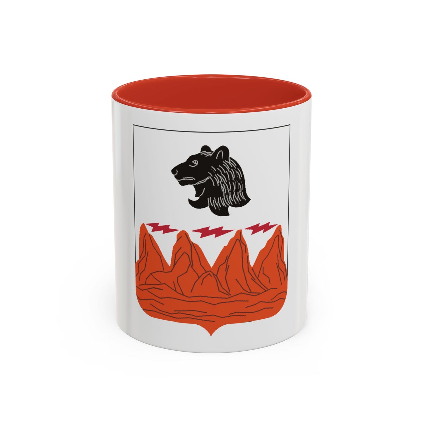 4 Signal Battalion 2 (U.S. Army) Accent Coffee Mug