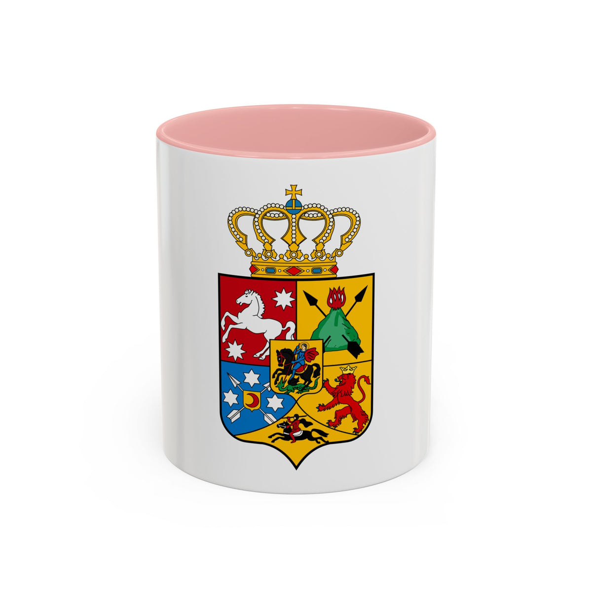 Tsardom of Georgian Emblem - Accent Coffee Mug