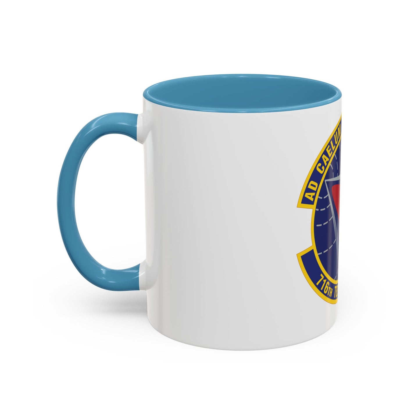 716th Test Squadron (U.S. Air Force) Accent Coffee Mug