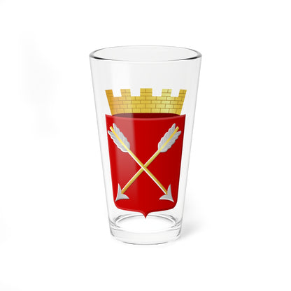 Virton wapen (Belgium) (Coat of Arms) Pint Glass 16oz