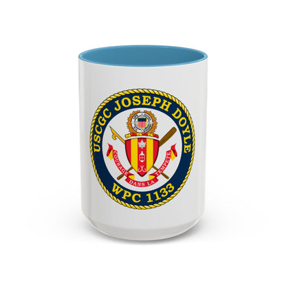 USCG C JOSEPH DOYLE W PC 1133 (U.S. Coast Guard) Accent Coffee Mug