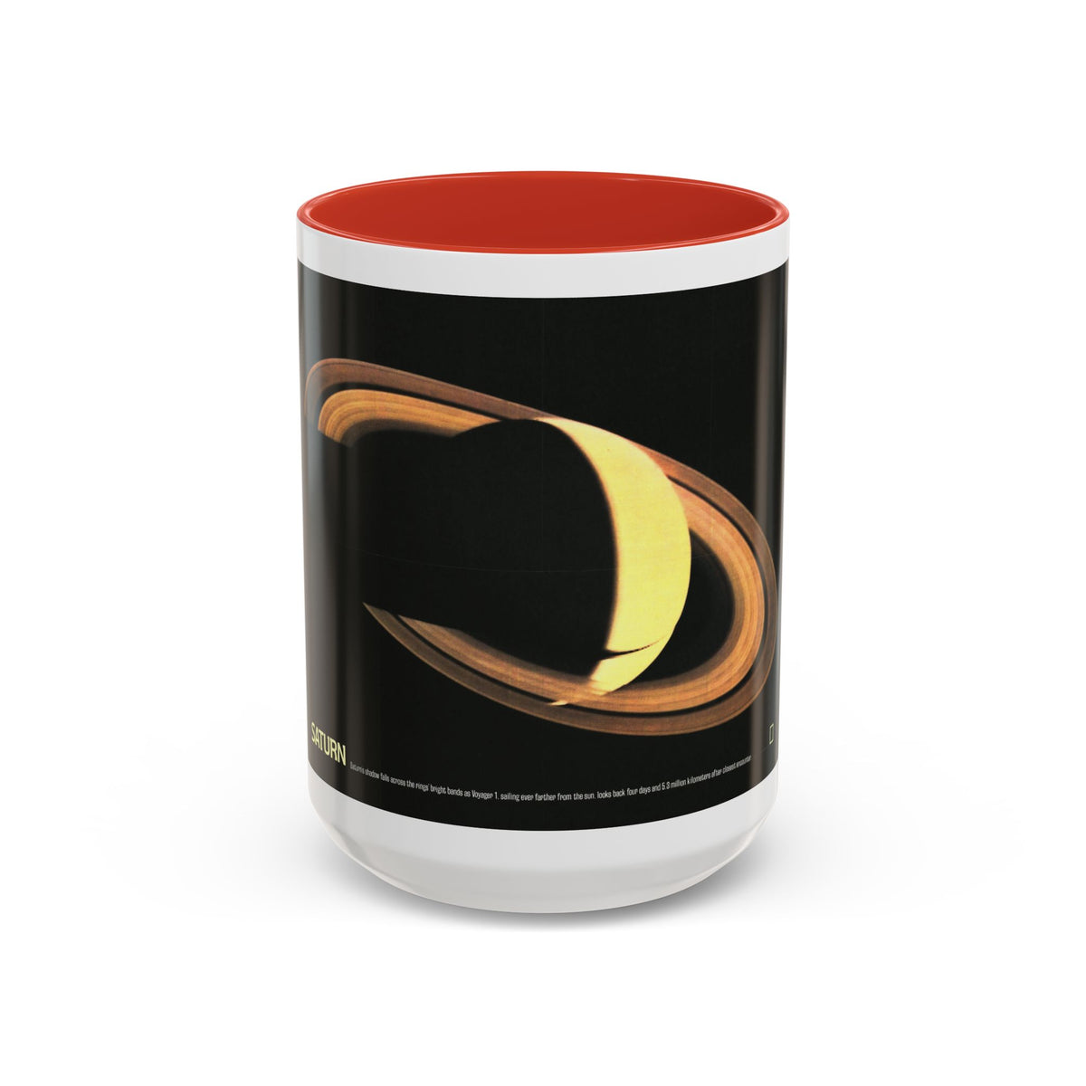 Space - Saturn (1981) (Map) Accent Coffee Mug