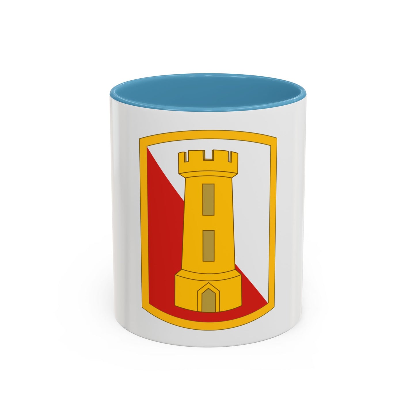 168th Engineer Brigade (U.S. Army) Accent Coffee Mug