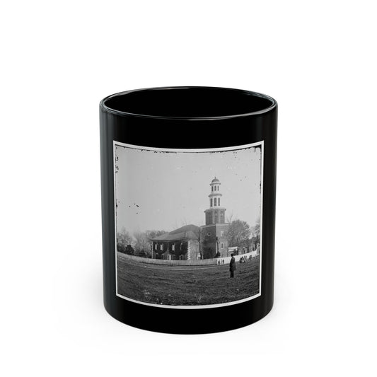 Alexandria, Virginia. Christ Church (U.S. Civil War) Black Coffee Mug