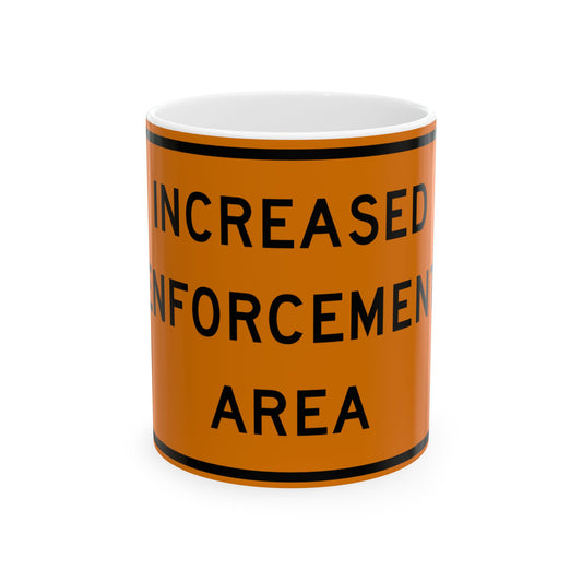 NYS NYW8-46 (New York) (Road Sign) White Coffee Mug