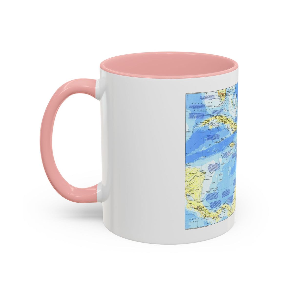 West Indies 1 (1987) (Map) Accent Coffee Mug