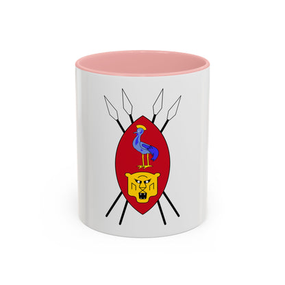 Coat of arms of Ruanda-Urundi - Accent Coffee Mug