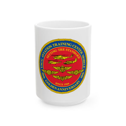 USCG Aviation Training Center Mobile (U.S. Coast Guard) White Coffee Mug