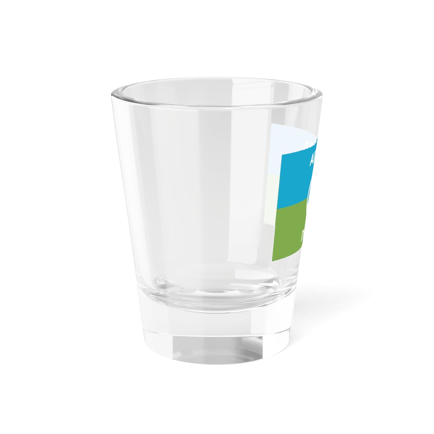 Прапор Аграрноі партіі (Ukraine) Shot Glass 1.5oz