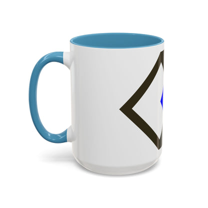 96th Infantry Division SSI (U.S. Army) Accent Coffee Mug