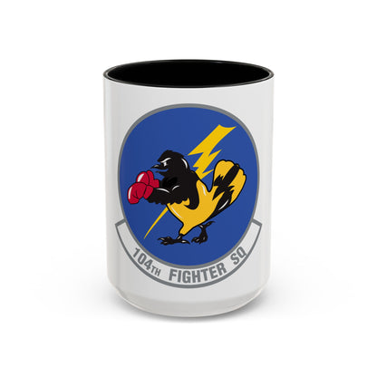 104th Fighter Squadron (U.S. Air Force) Accent Coffee Mug