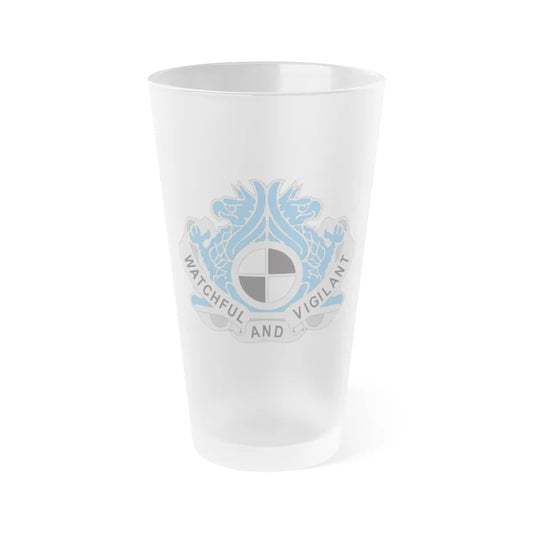 259 Military Intelligence Group (U.S. Army) Frosted Pint Glass 16oz-Go Mug Yourself