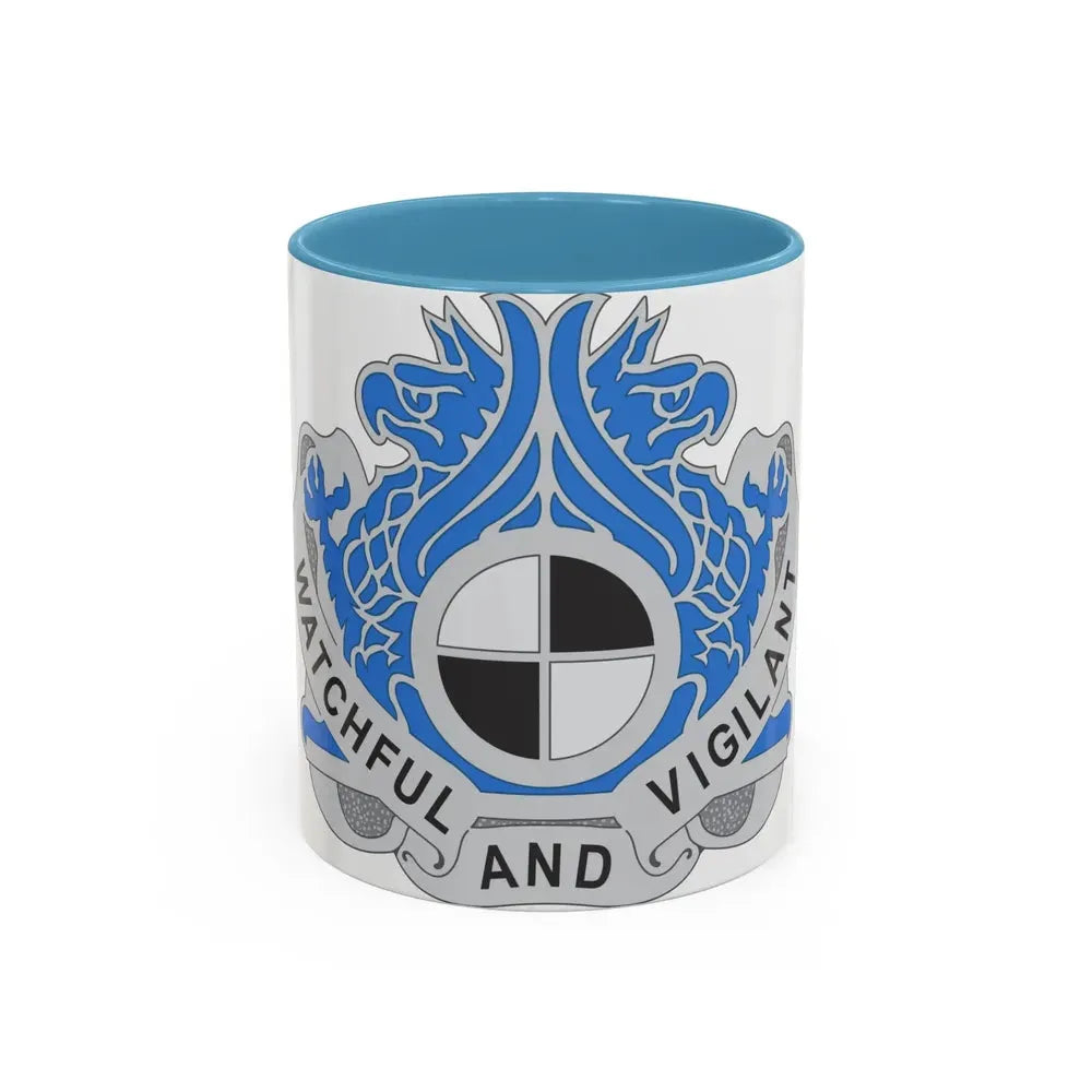 259 Military Intelligence Group (U.S. Army) Accent Coffee Mug 11oz Light Blue - Go Mug Yourself
