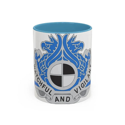 259 Military Intelligence Group (U.S. Army) Accent Coffee Mug 11oz Light Blue - Go Mug Yourself