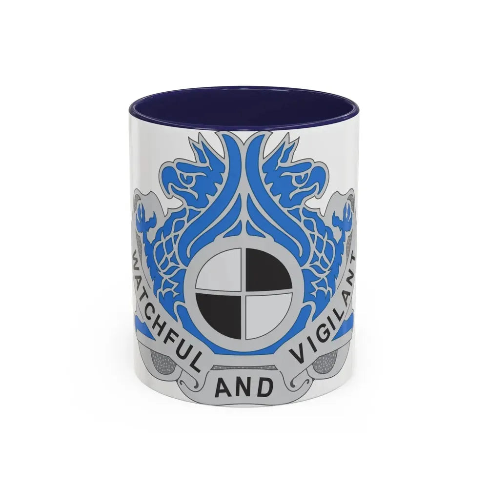 259 Military Intelligence Group (U.S. Army) Accent Coffee Mug 11oz Navy - Go Mug Yourself
