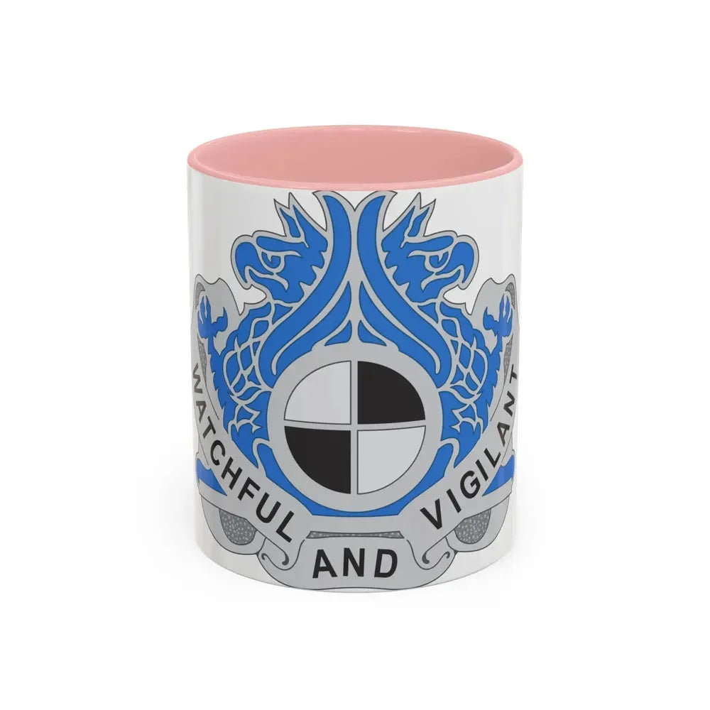 259 Military Intelligence Group (U.S. Army) Accent Coffee Mug 11oz Pink - Go Mug Yourself