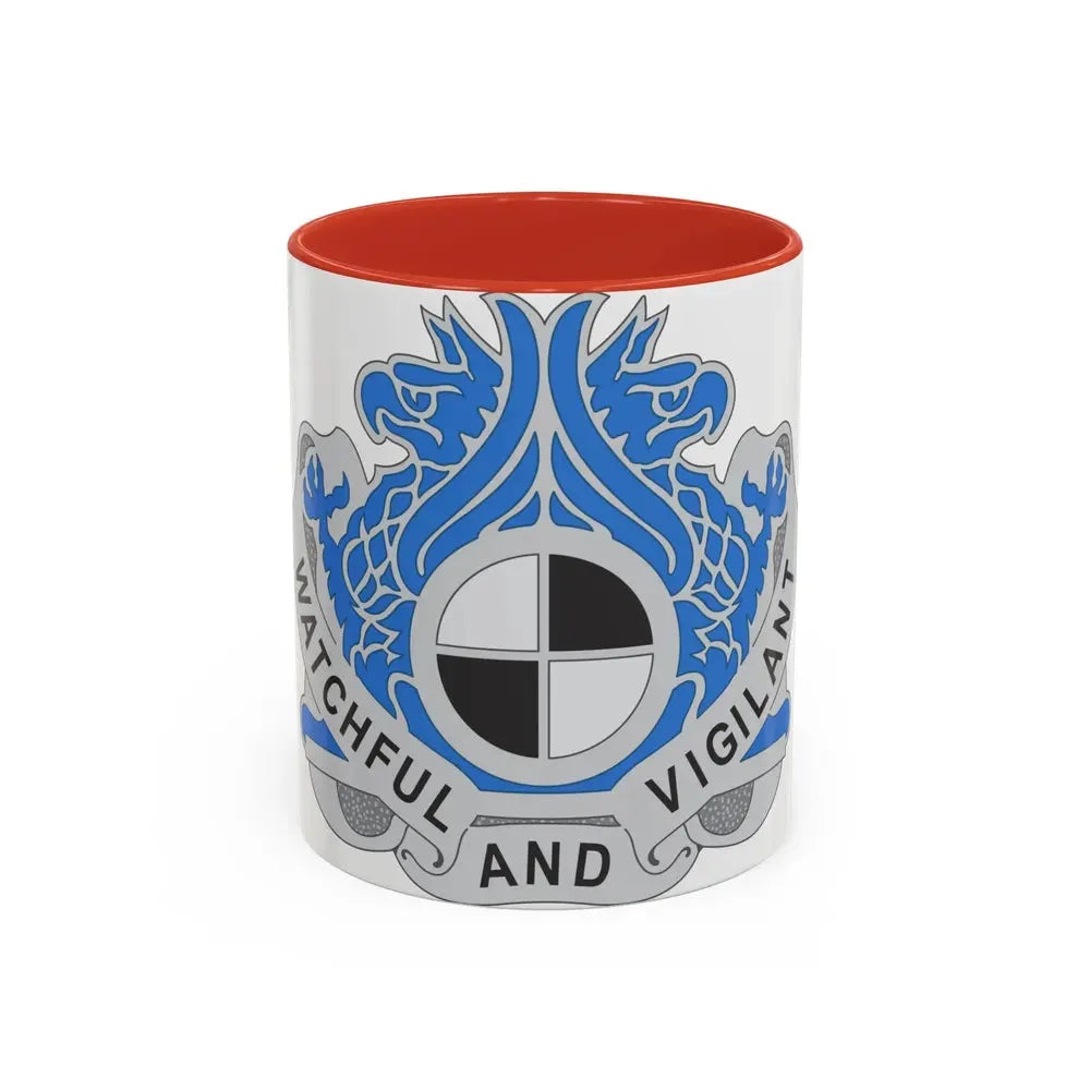 259 Military Intelligence Group (U.S. Army) Accent Coffee Mug 11oz Red - Go Mug Yourself