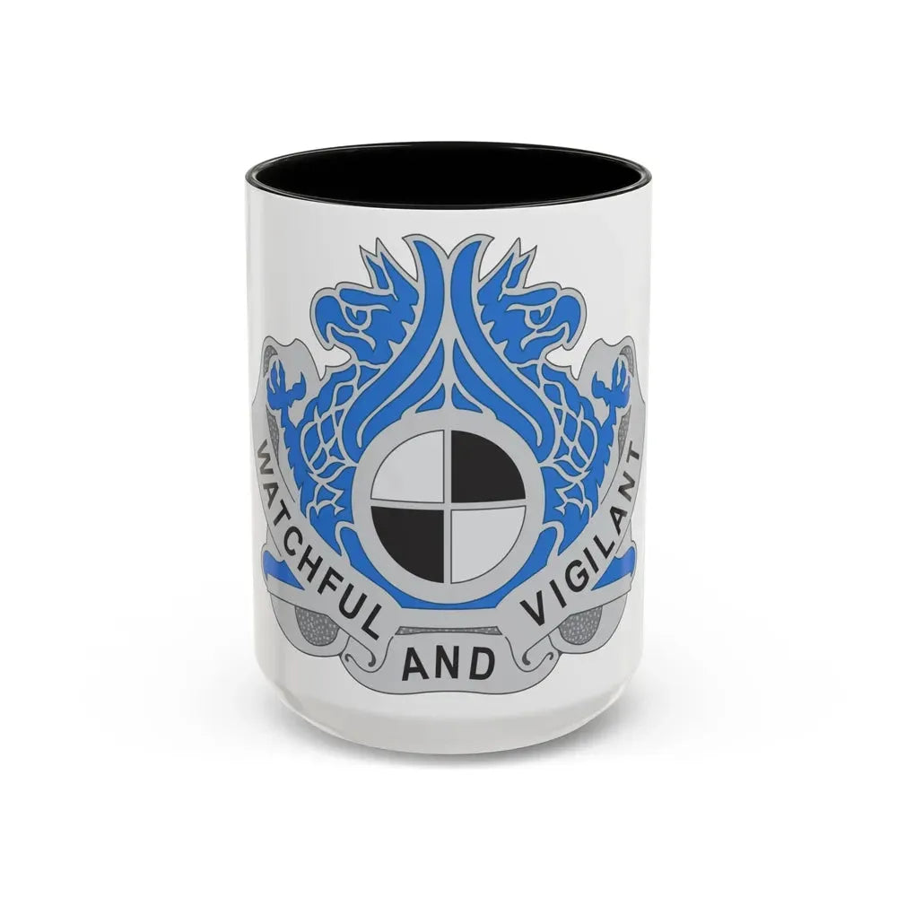 259 Military Intelligence Group (U.S. Army) Accent Coffee Mug 15oz Black - Go Mug Yourself