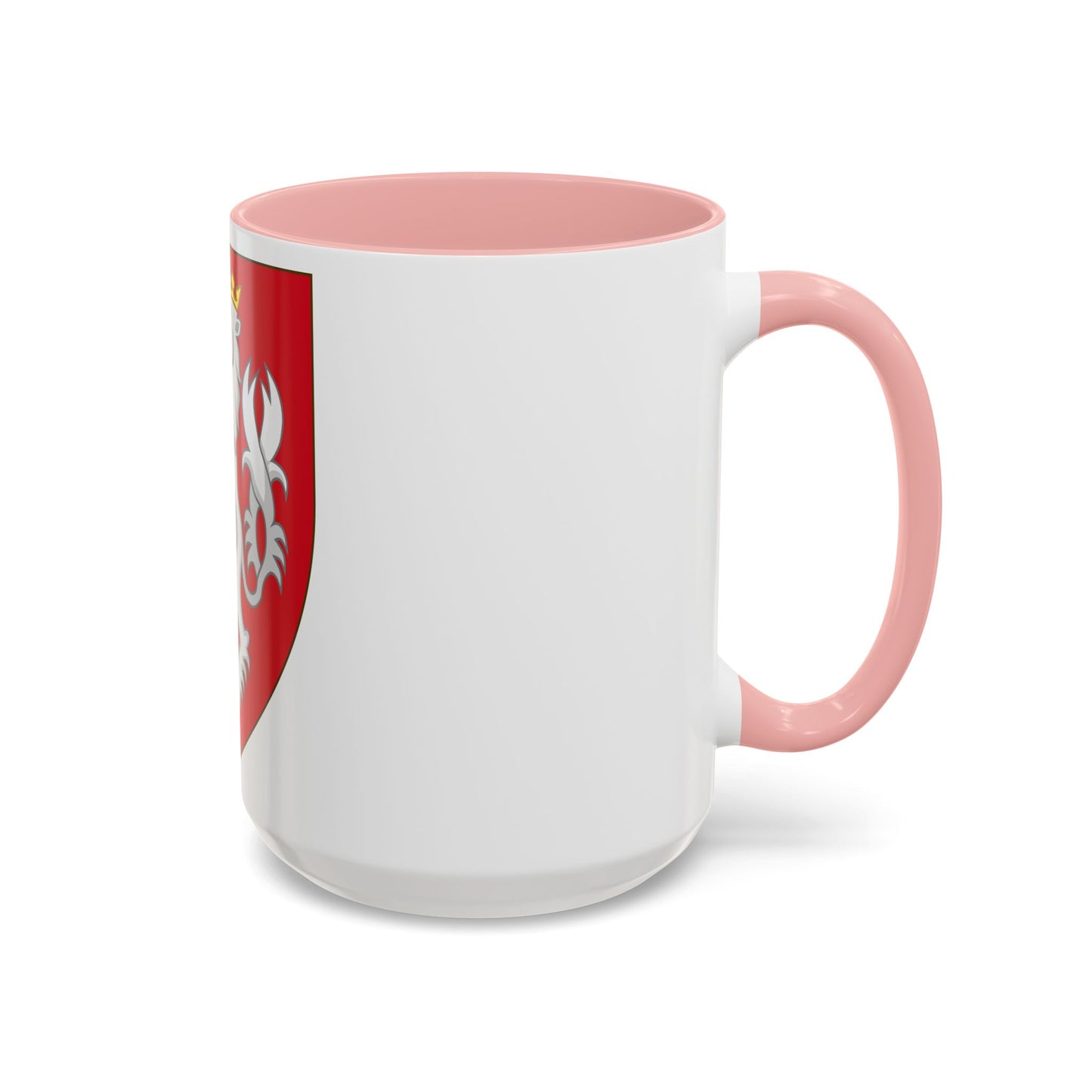 Coat of arms of the House of Luxembourg-Bohemia - Accent Coffee Mug