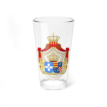 Coats of arms Reine Amélie d Oldenbourg (Germany) (Coat of Arms) Pint Glass 16oz